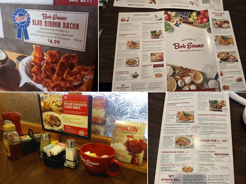 Bob Evans Menu