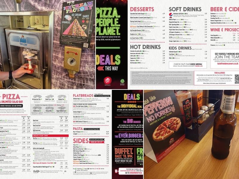Pizza Hut Menu