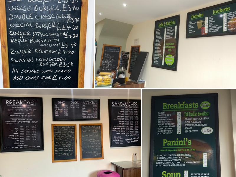 Gracie’s kitchen Menu