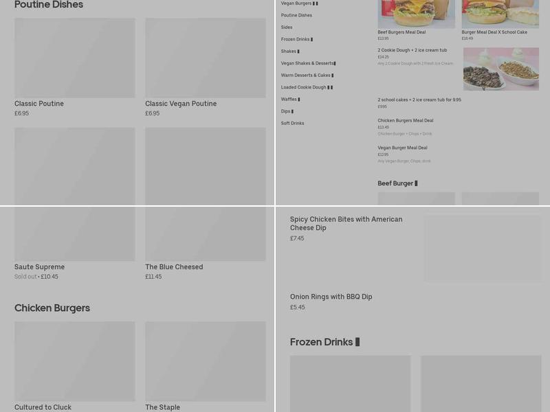 Sammies Burgers & Desserts Menu