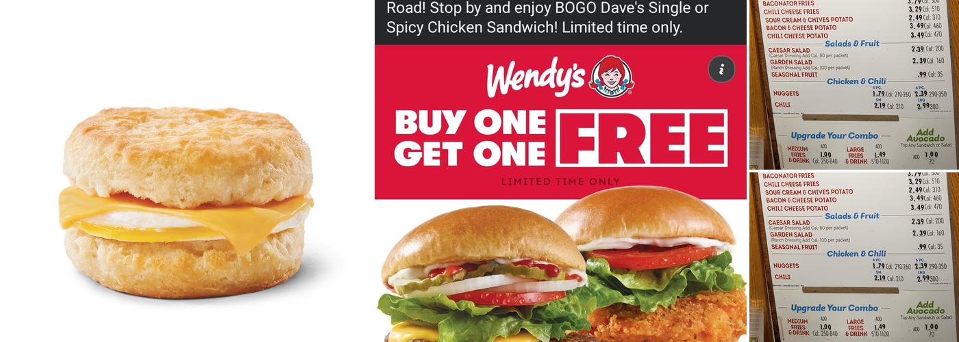 Wendy's Menu