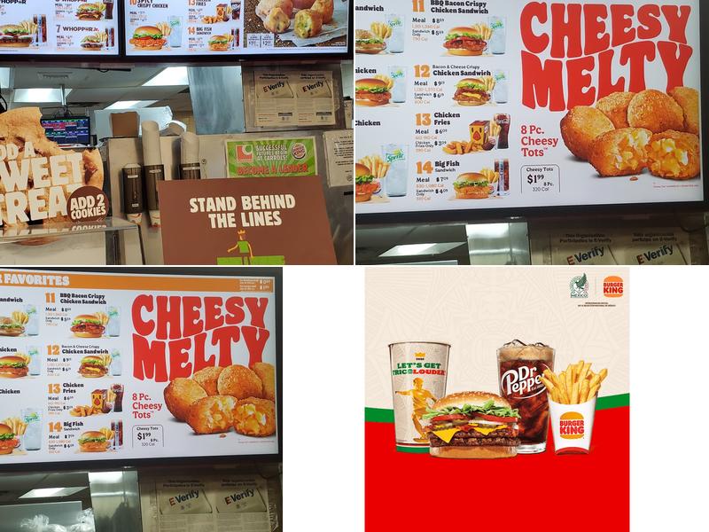 Burger King Menu