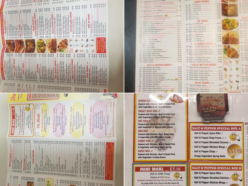 Dingle Takeaway - Restaurant Quality Menu