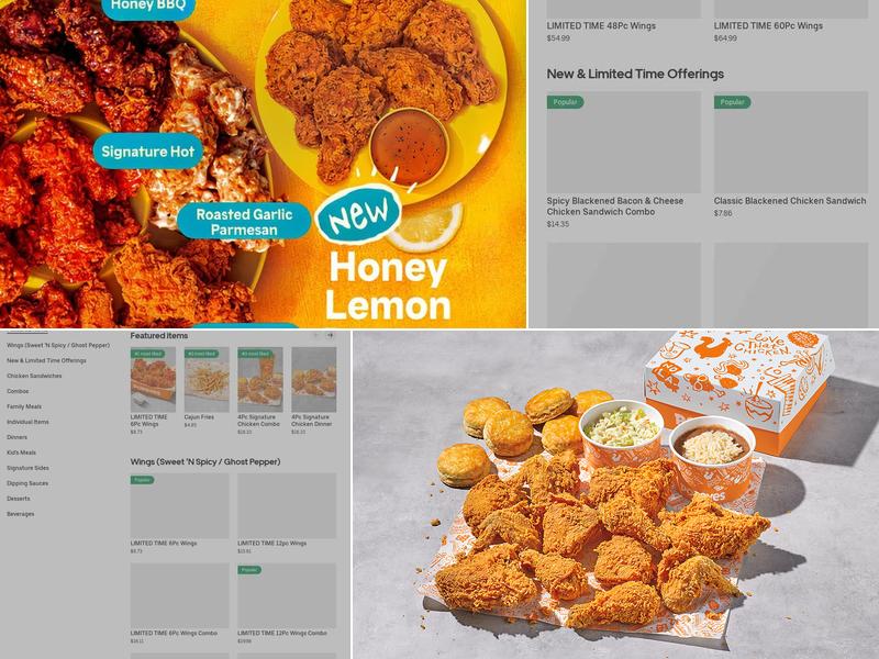 Popeyes Louisiana Kitchen Menu