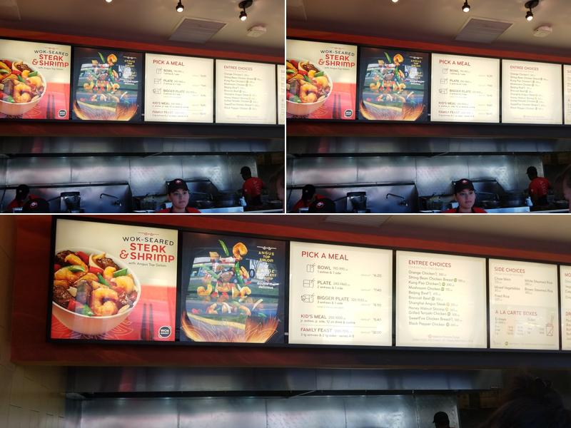Panda Express Menu