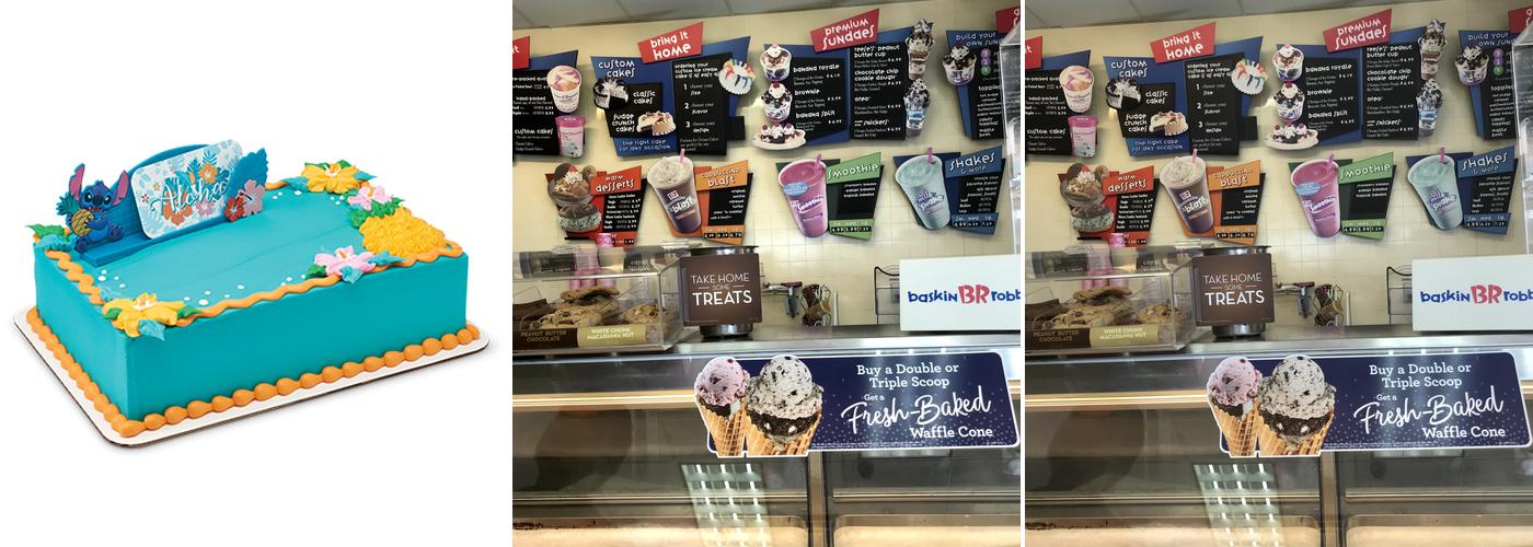 Baskin-Robbins Menu