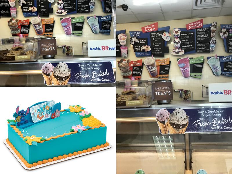 Baskin-Robbins Menu