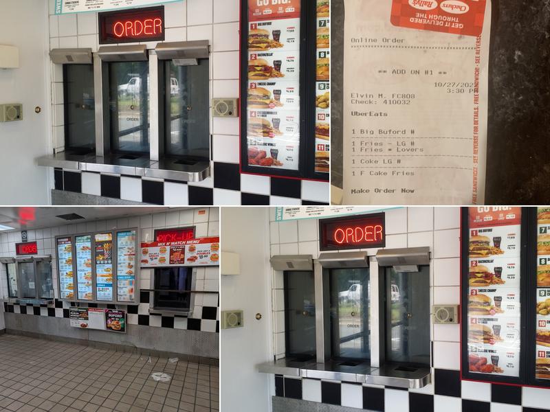 Checkers Menu