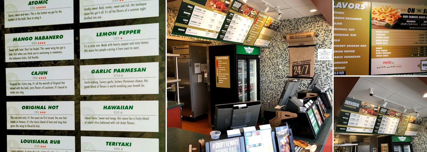 Wingstop Menu