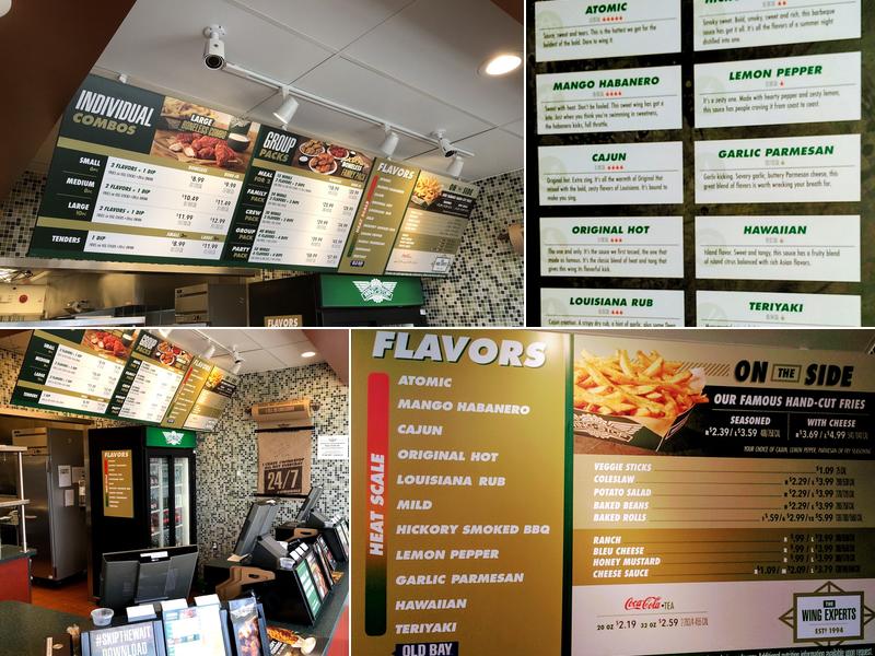 Wingstop Menu