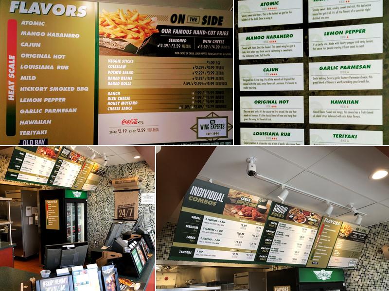 Wingstop Menu