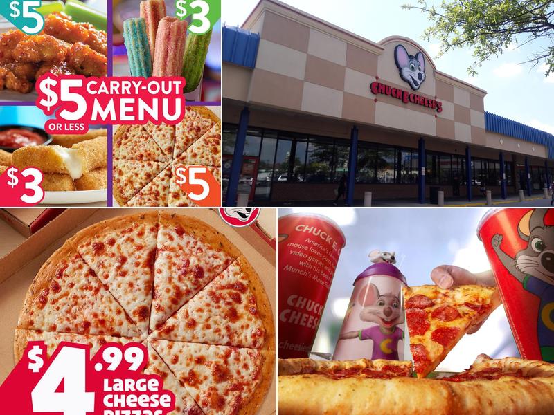 Chuck E. Cheese 1127 University Blvd E, Takoma Park