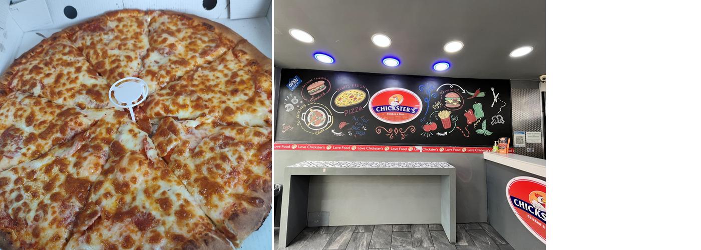 Chickster's chicken and pizza