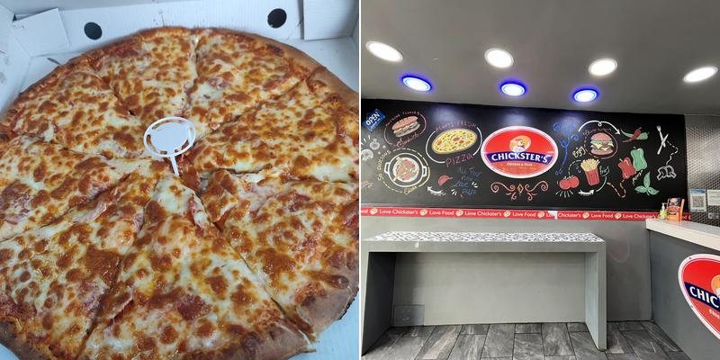 Chickster's chicken and pizza