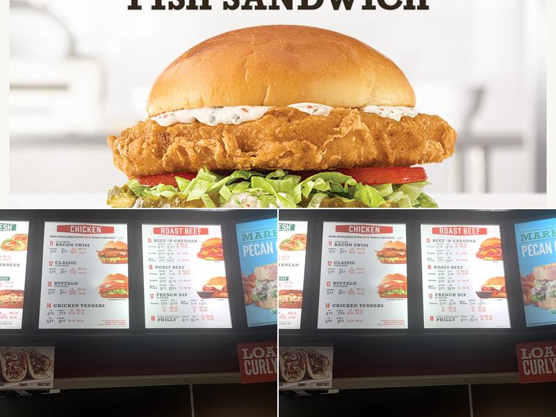 Arby's Menu