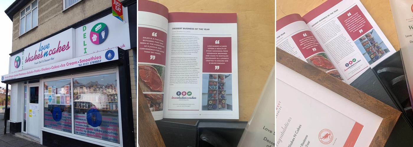 Love Shakes N Cakes Menu