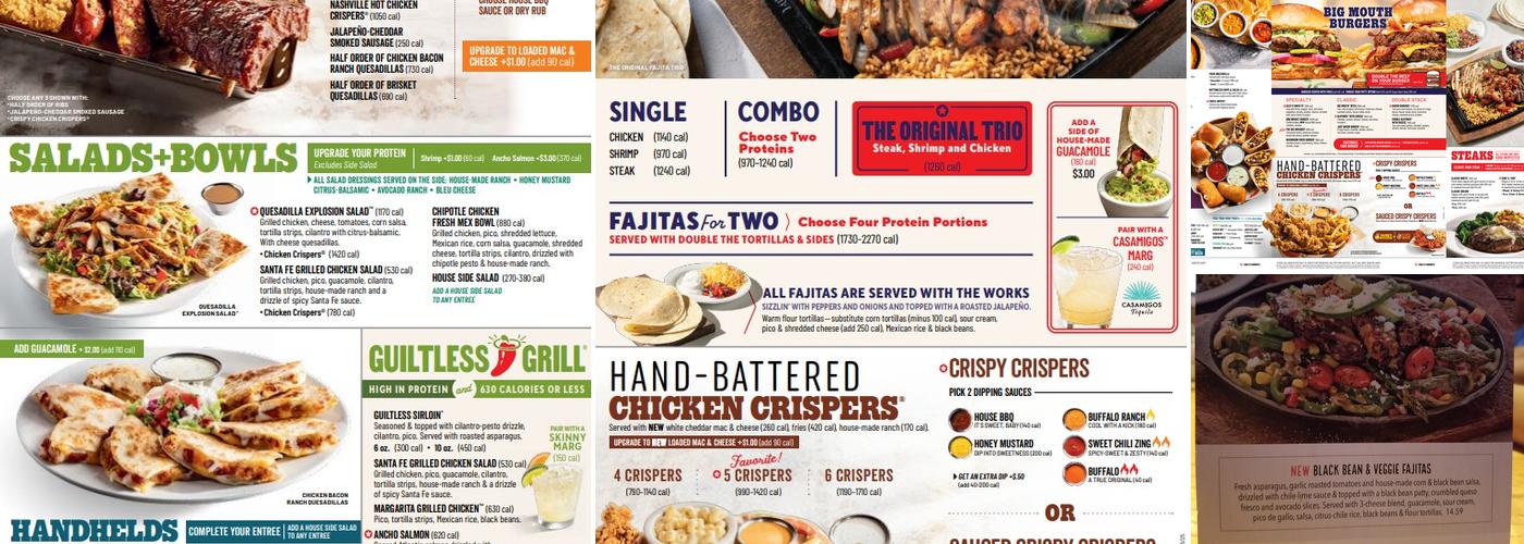 Chili's Grill & Bar Menu