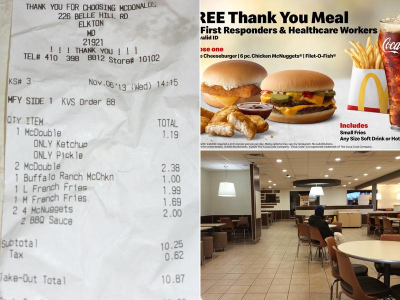 McDonald's Menu
