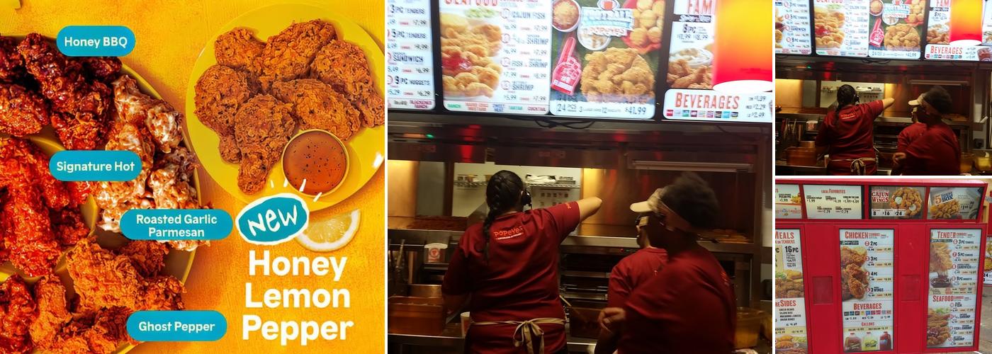 Popeyes Louisiana Kitchen Menu