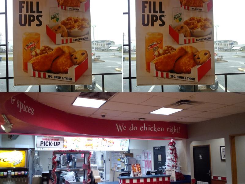 KFC Menu