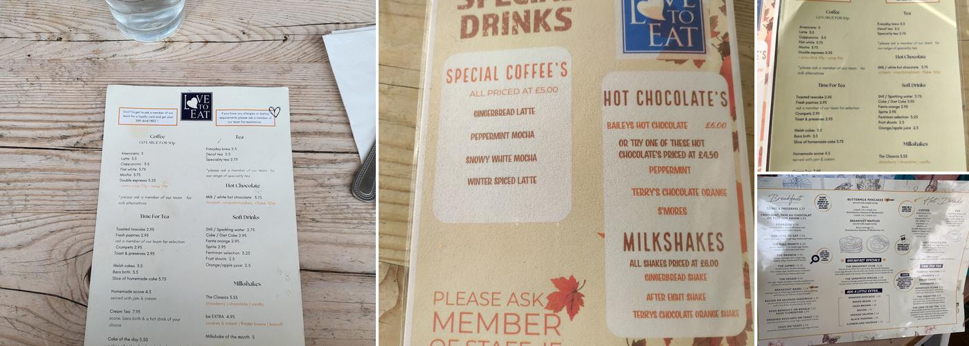 Love To Eat @ 121 Menu