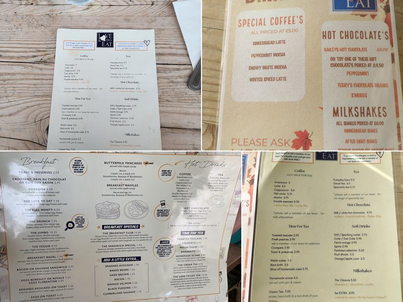 Love To Eat @ 121 Menu