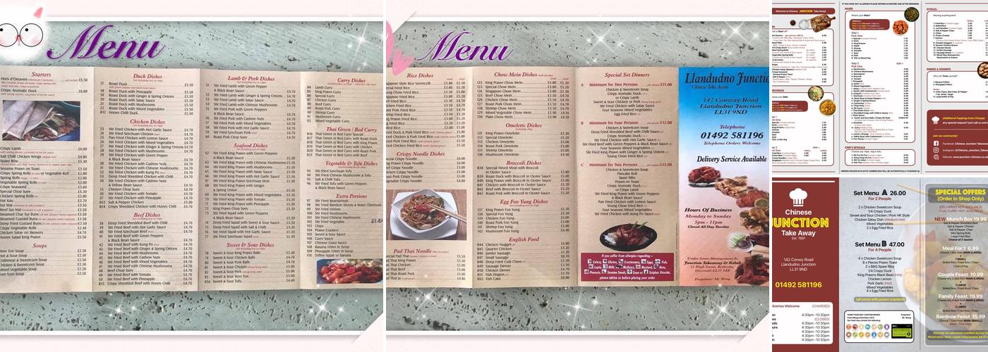 Junction Takeaway Menu