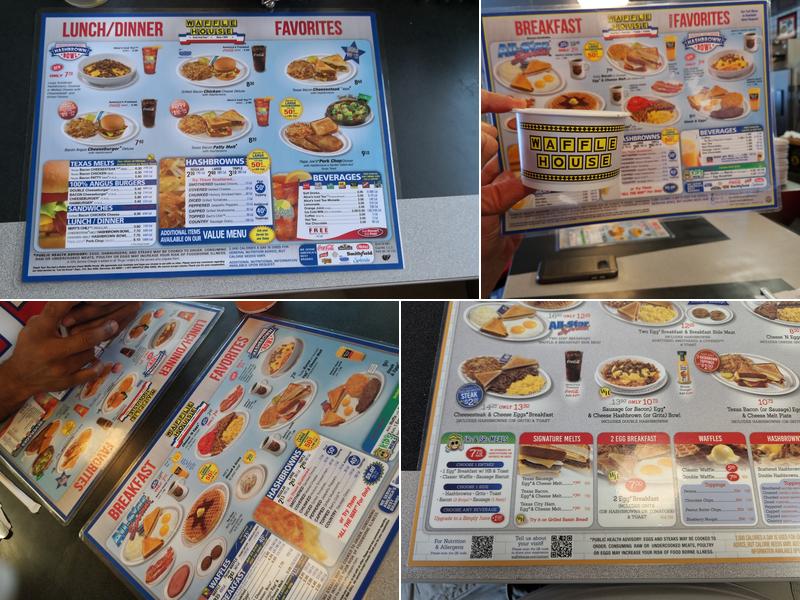 Waffle House Menu