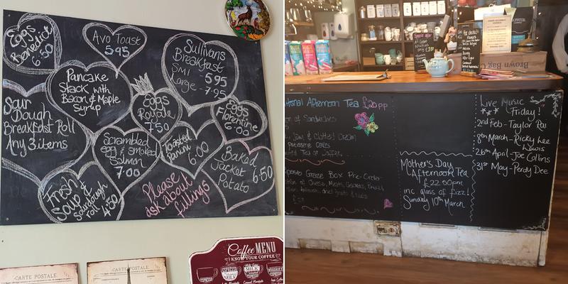 Sullivan's Tea & Coffee Co Menu