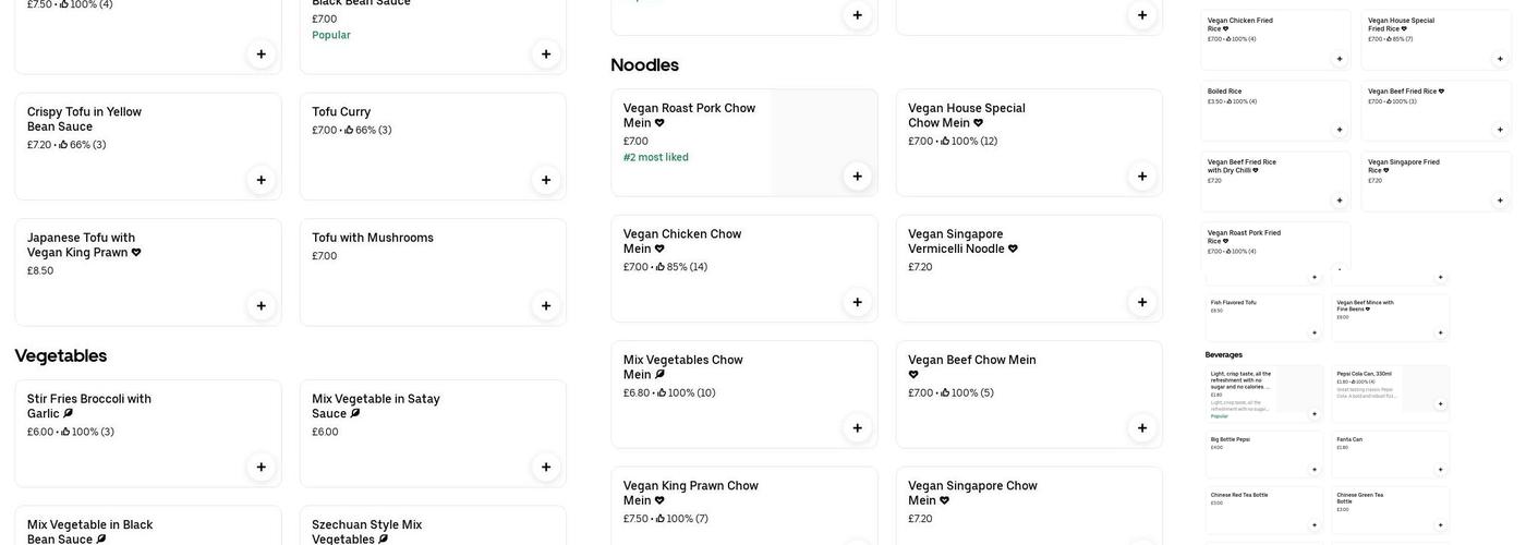 Southern Fried Chicken Menu