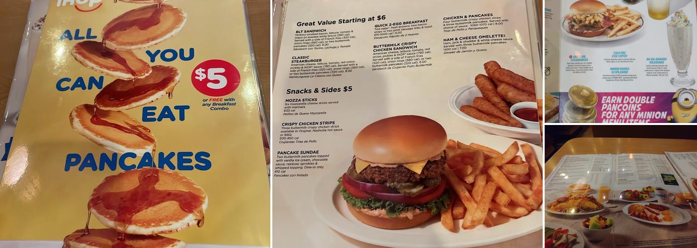 IHOP Menu