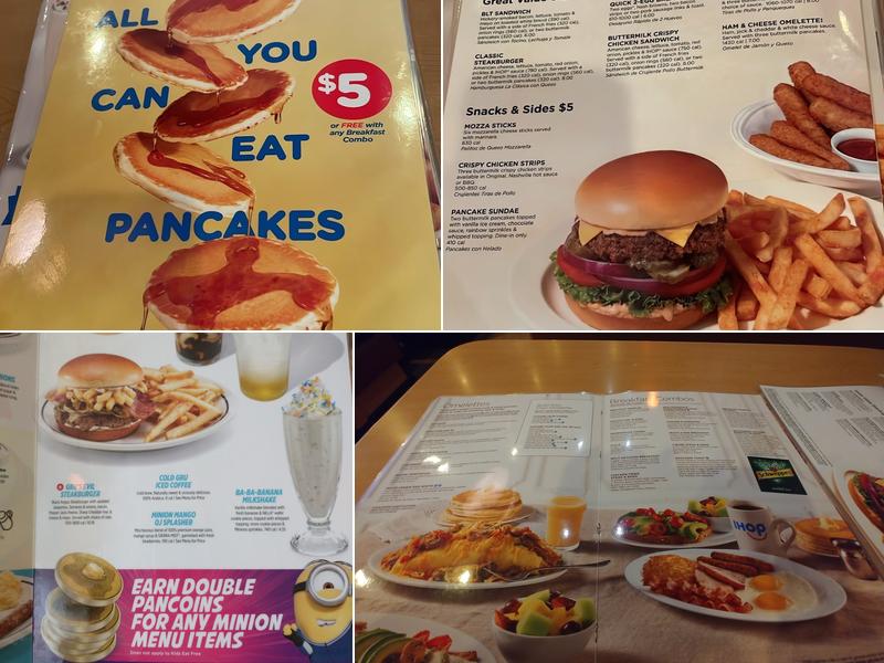IHOP Menu