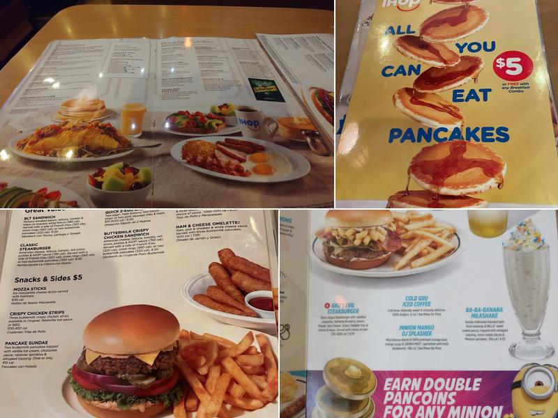 IHOP Menu