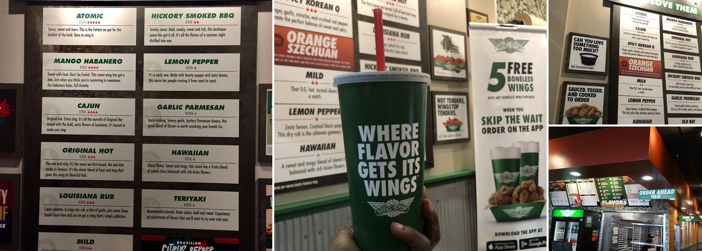 Wingstop Menu