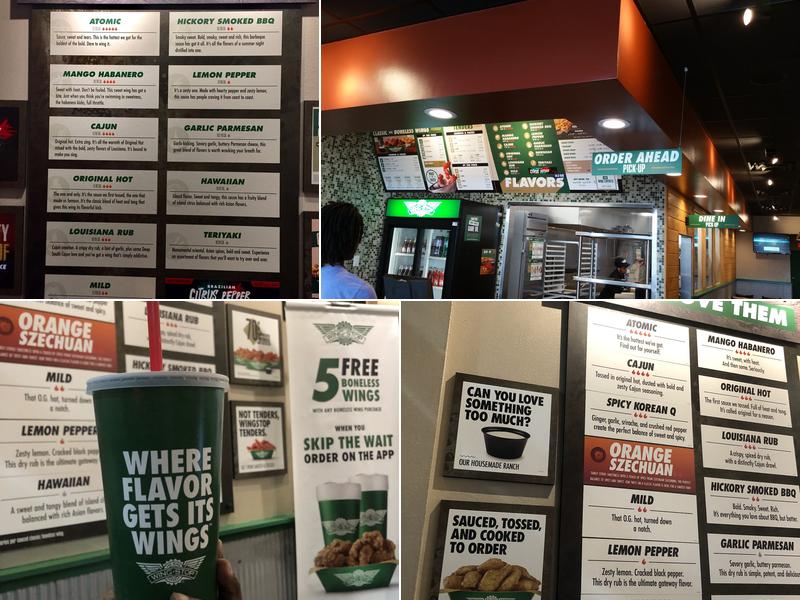 Wingstop Menu