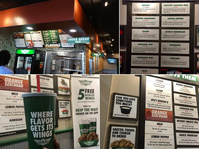 Wingstop Menu