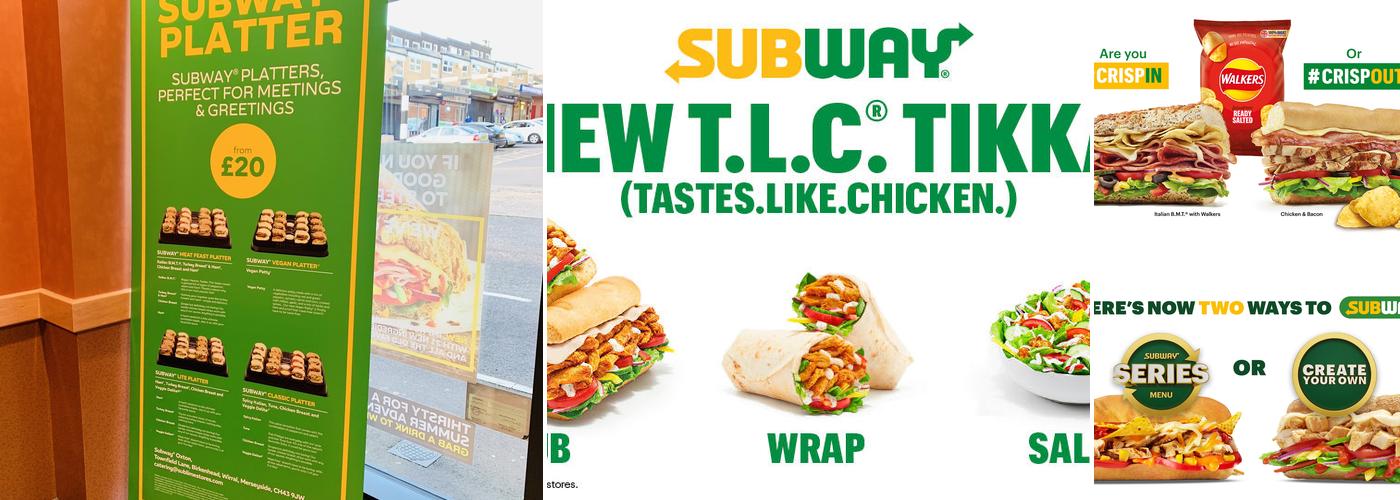 Subway Menu