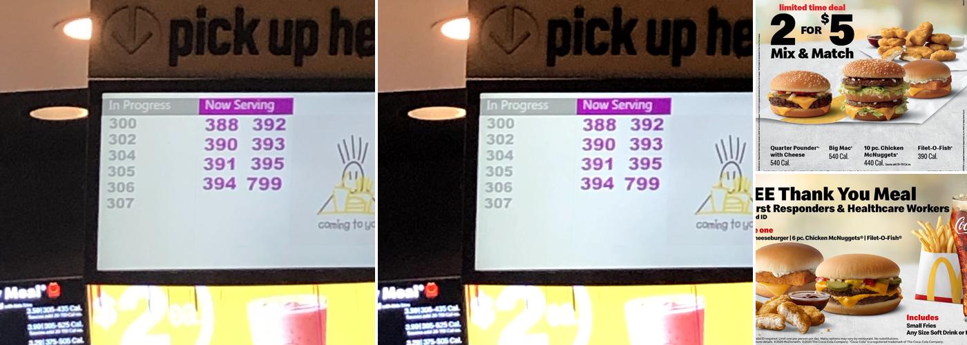 McDonald's Menu