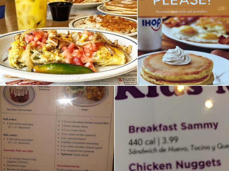 IHOP Menu