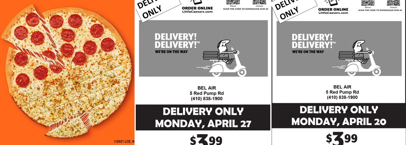 Little Caesars Pizza Menu