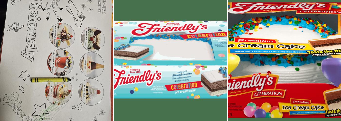 Friendly's Menu