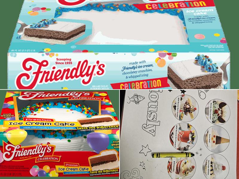 Friendly's Menu