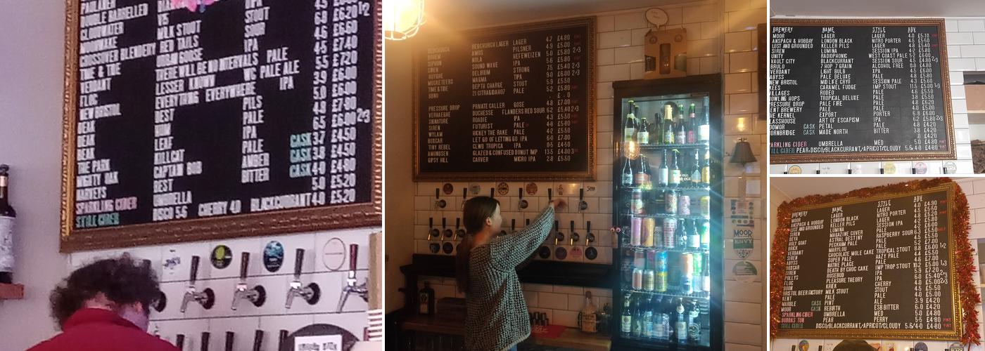 The Rusty Bucket Pub Menu