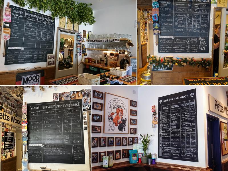 One Inn The Wood Menu