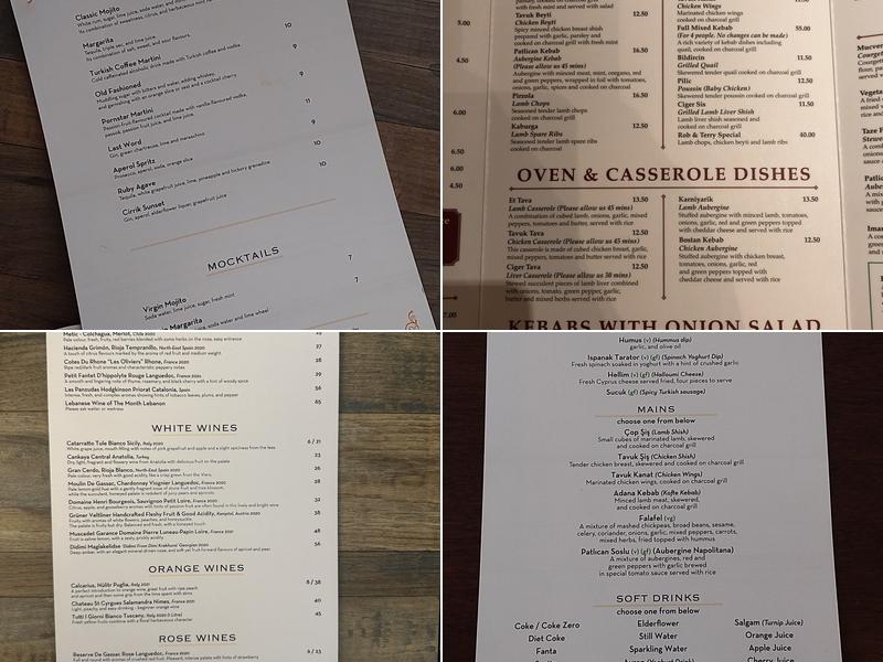 Cirrik 19 Numara Bos Menu