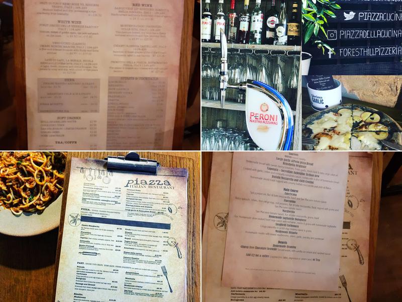 Piazza Della Cucina Menu
