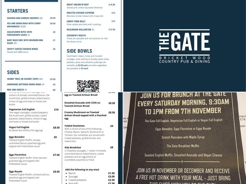 The Gate Menu