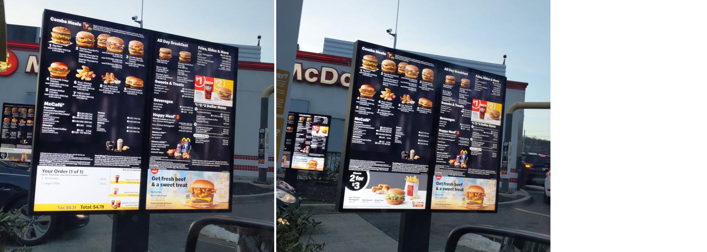 McDonald's Menu