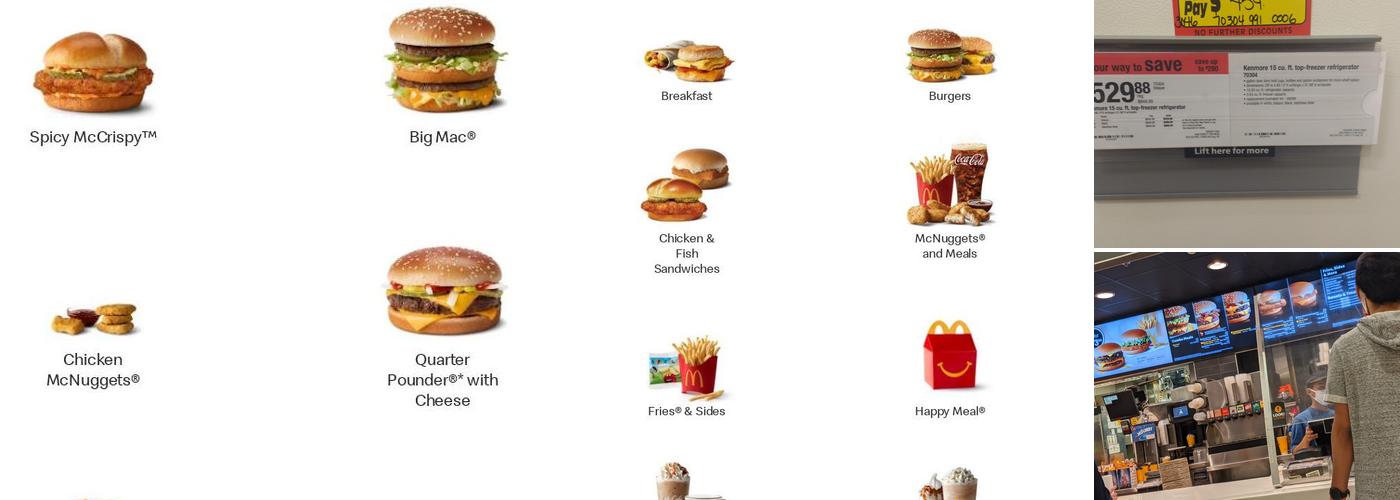 McDonald's Menu