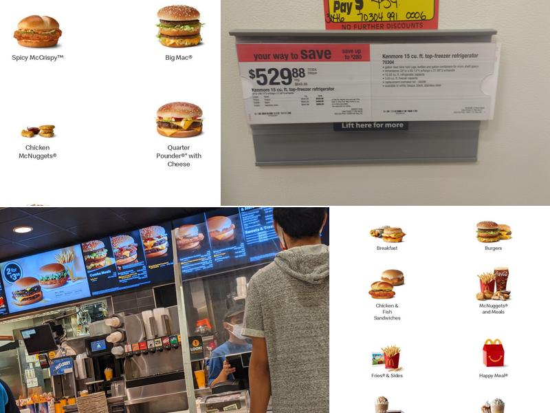 McDonald's Menu